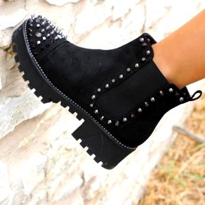 Womens size 8 studded booties